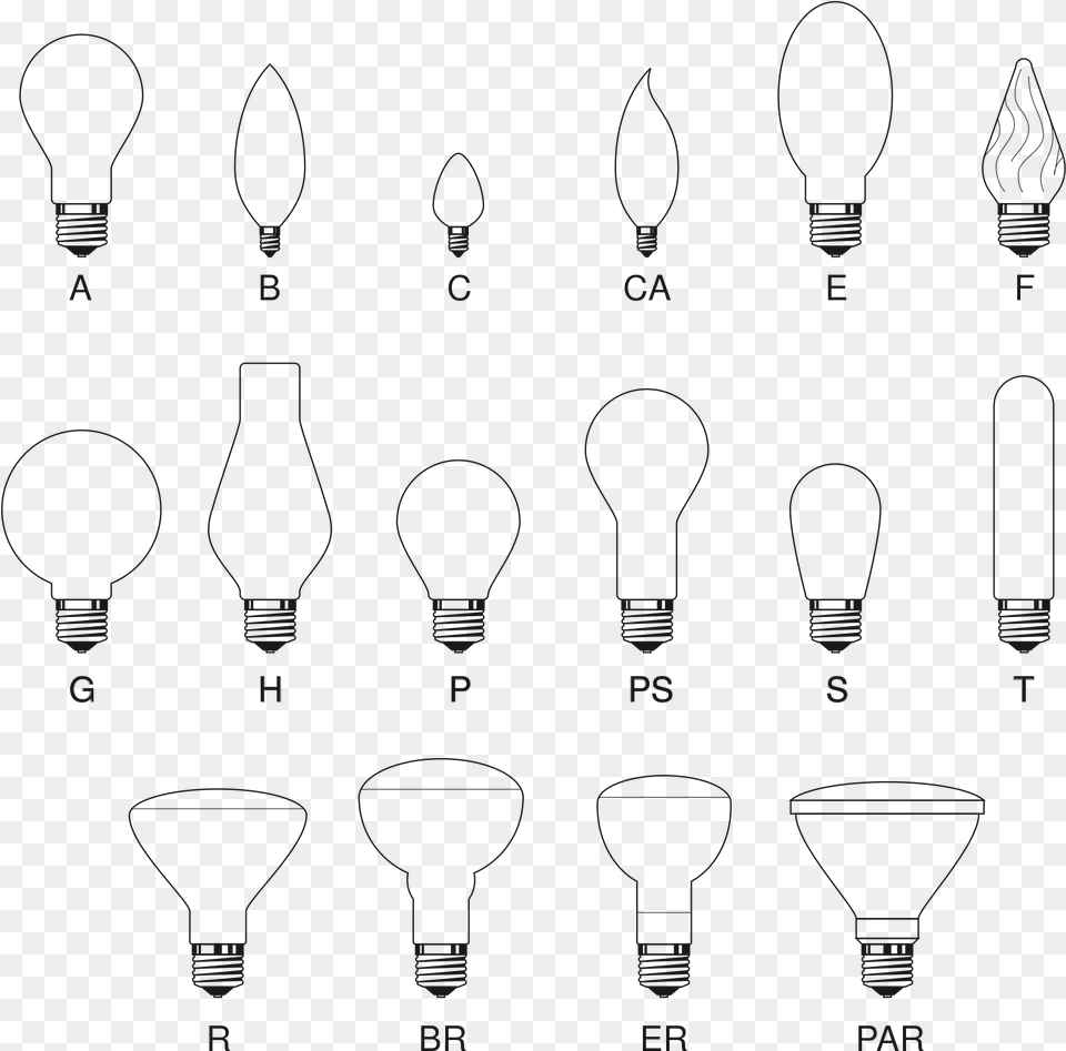 Incandescent Bulb Shapes, Light, Blackboard, Lightbulb Free Png