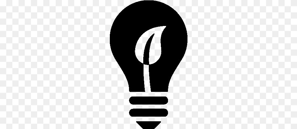 Incandescent Light Bulb, Gray Free Png Download