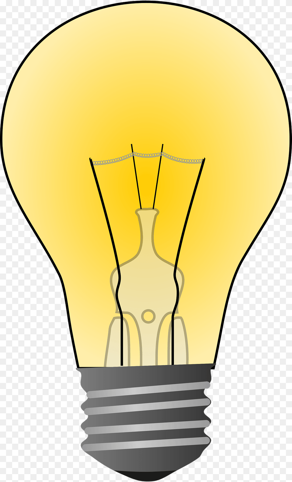 Incandescent Light Bulb Clipart, Lightbulb Free Png Download