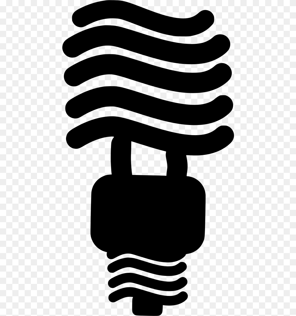 Incandescent Light Bulb Clipart Incandescent Light Bulb, Gray Free Png