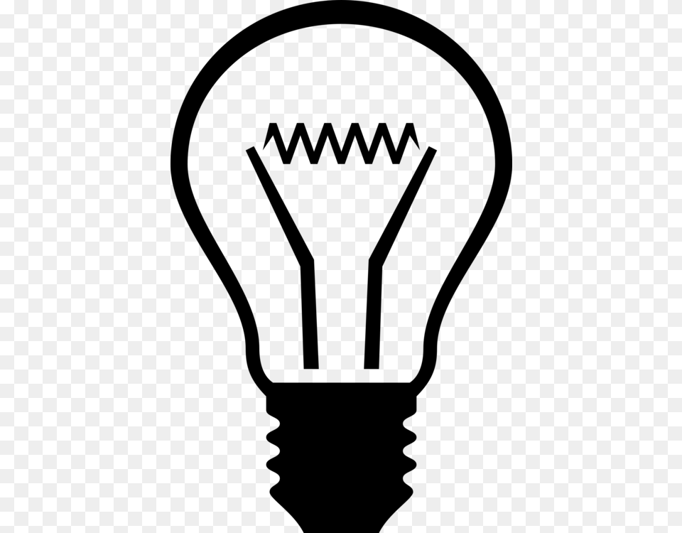 Incandescent Light Bulb Led Lamp Light Emitting Diode, Gray Free Png