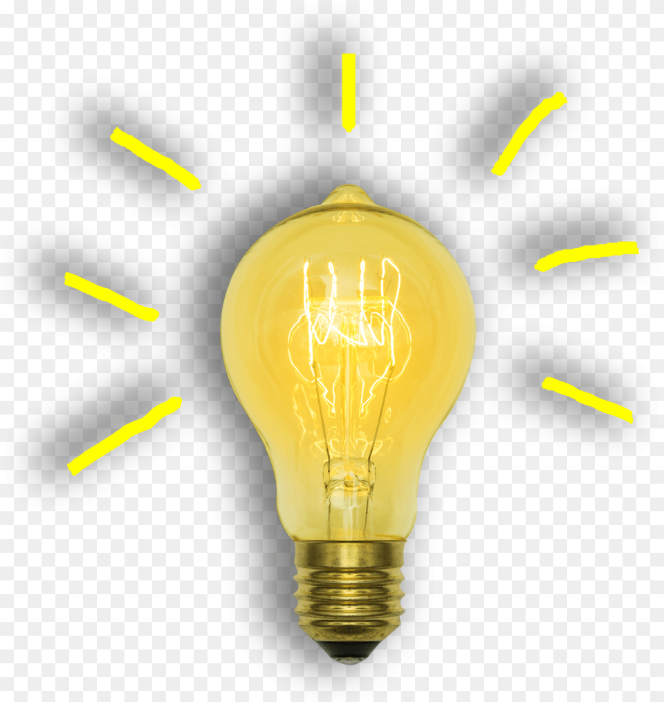 Incandescent Light Bulb Light Bulb, Lightbulb, Lamp Free Png Download