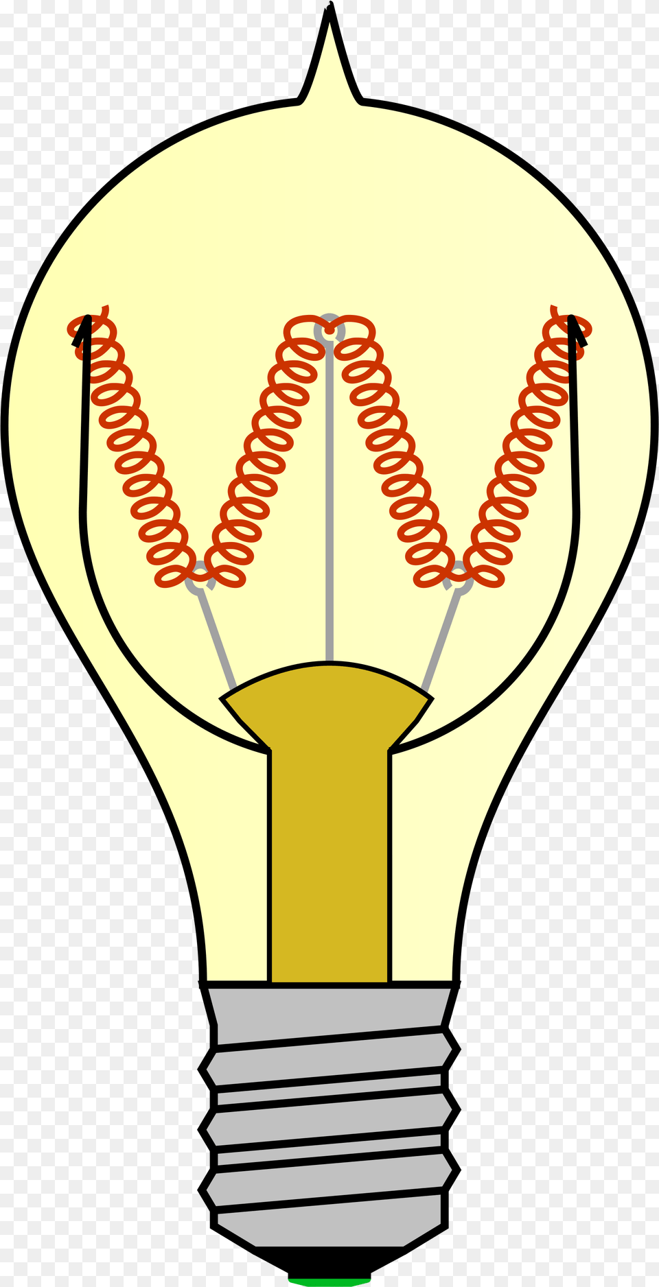 Incandescent Old Light Bulb Emblem Cartoon Bulb Diagram, Lightbulb Png