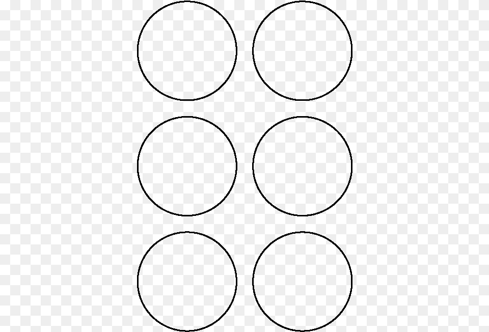 Inch Circle Printable, Gray Free Transparent Png