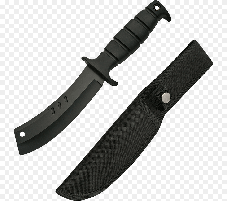Inch Combat Cleaver Knife Rubber Knife Handle, Blade, Dagger, Weapon Free Transparent Png