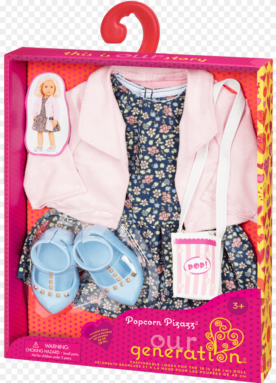 Inch Doll Outfit Packaging Our Generation, Shoe, Footwear, Clothing, Female Png Image