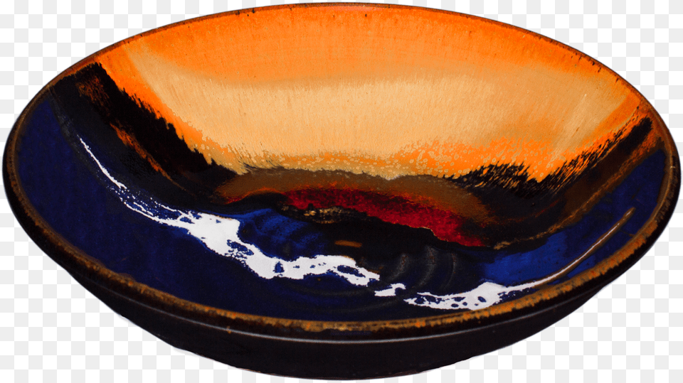 Inch Handmade Pottery Bowl In Toasted Orange Red Ceramic, Dish, Food, Meal, Soup Bowl Free Png Download