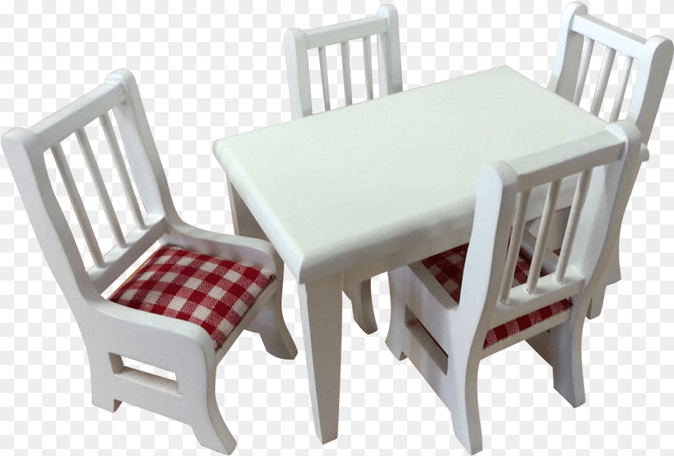 Inch Scale Dollhouse Dining Room Set, Architecture, Table, Infant Bed, Indoors Png Image