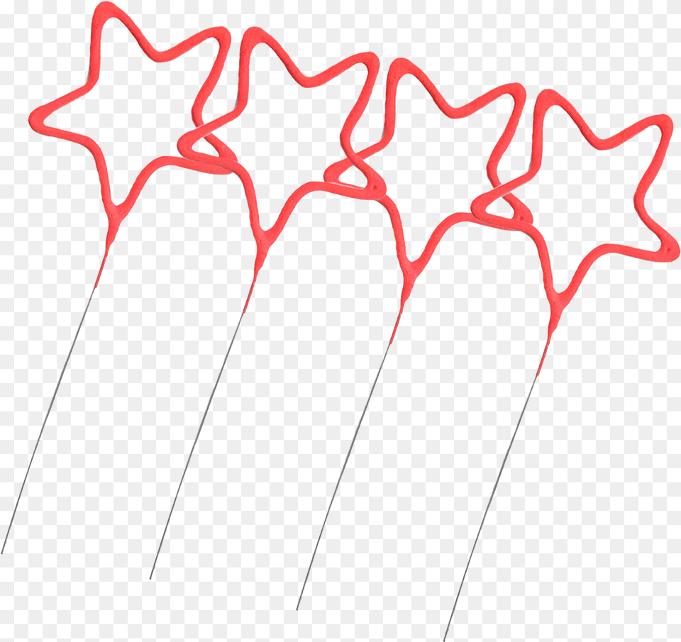 Inch Star Shaped Sparklers Diagram, Symbol, Wand Free Png