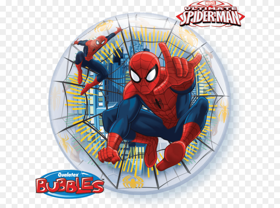 Inch Ultimate Spiderman Bubble, Adult, Female, Person, Woman Free Png Download
