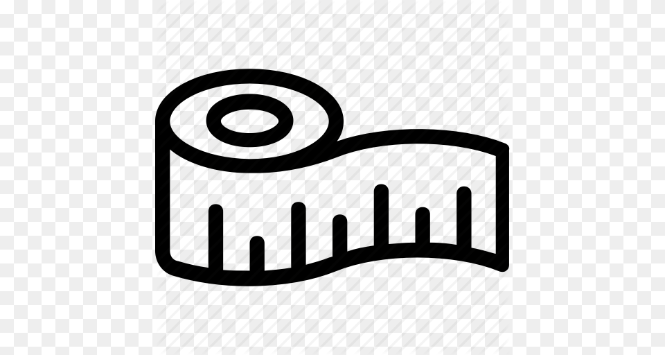 Inches Tape Measuring Measuring Tape Meter Scale Icon, Tin, Aluminium, Can, Canned Goods Free Png Download