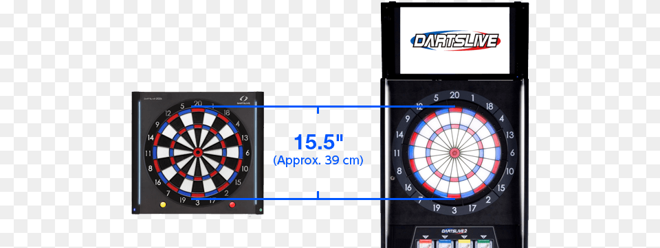 Inches The Dartslive 200s Is The Same Size As The, Game, Darts Free Png Download