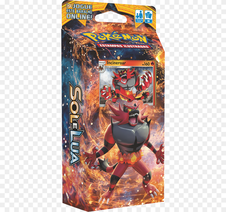 Incineroar Pokemon Card Theme Decks, Baby, Person Free Png