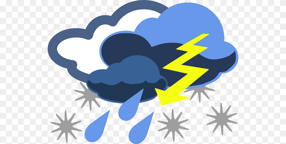 Inclement Weather Cloud Weather Clipart, Animal, Bee, Wasp, Insect Png Image