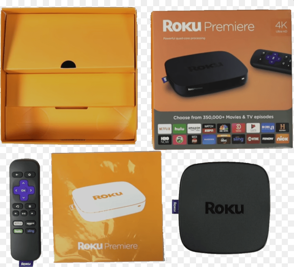 Included With Roku Roku Ultra Streaming Player, Electronics, Hardware, Computer Hardware, Mobile Phone Png
