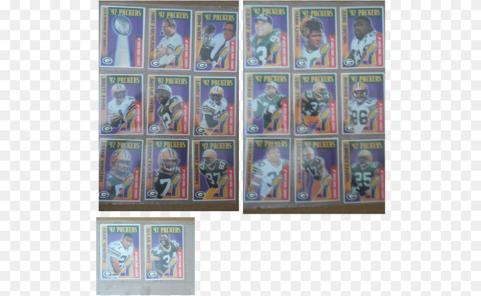 Includes Brett Farve Reggie White Antonia Freeman Collection, Adult, Male, Man, Person Free Transparent Png
