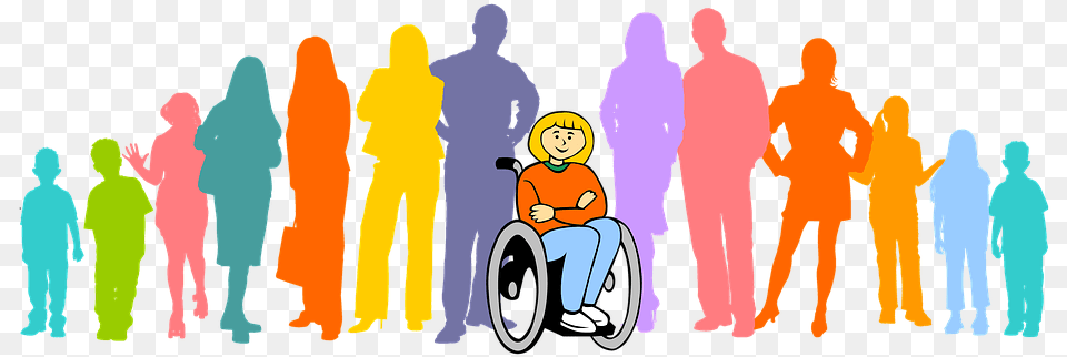 Inclusion Group Wheelchair Person With Disability Clipart, Adult, Man, Male, Furniture Free Transparent Png