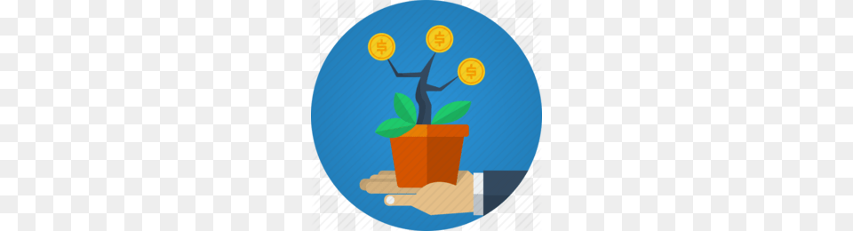 Income Money Clipart, Plant, Potted Plant, Flower, Flower Arrangement Free Transparent Png