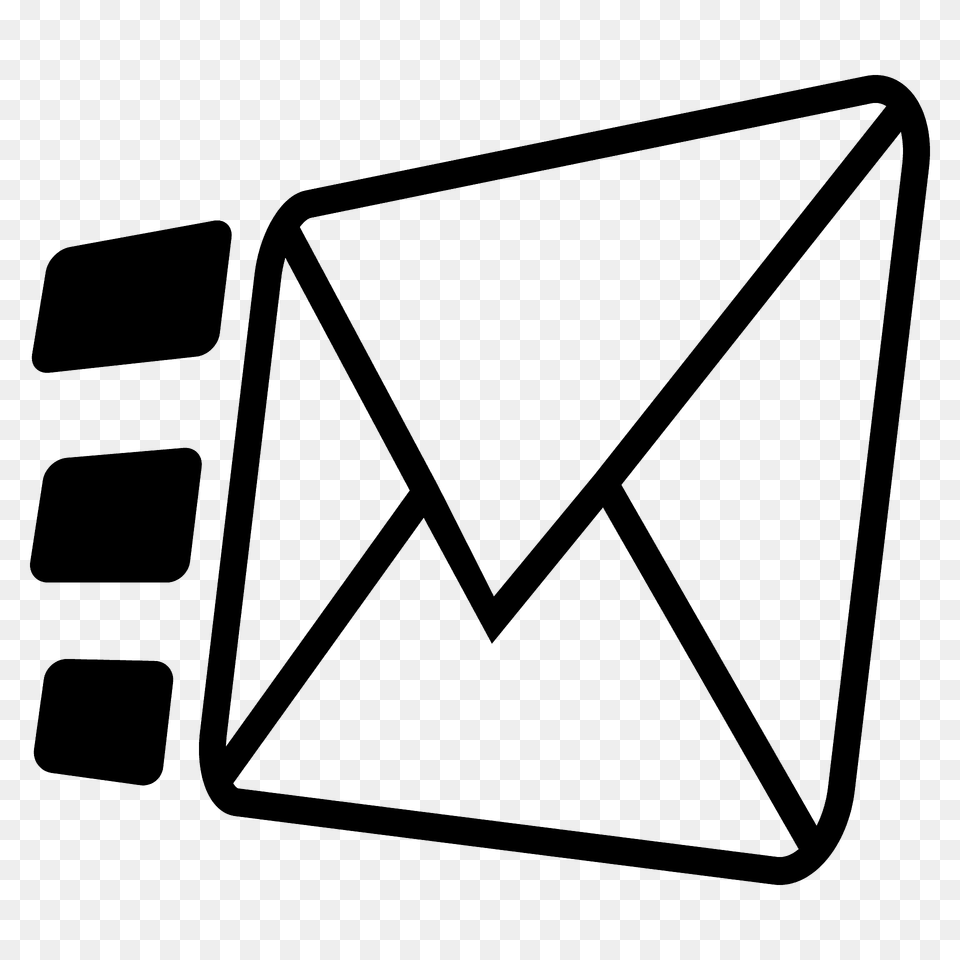 Incoming Envelope Emoji Clipart, Mail Png Image