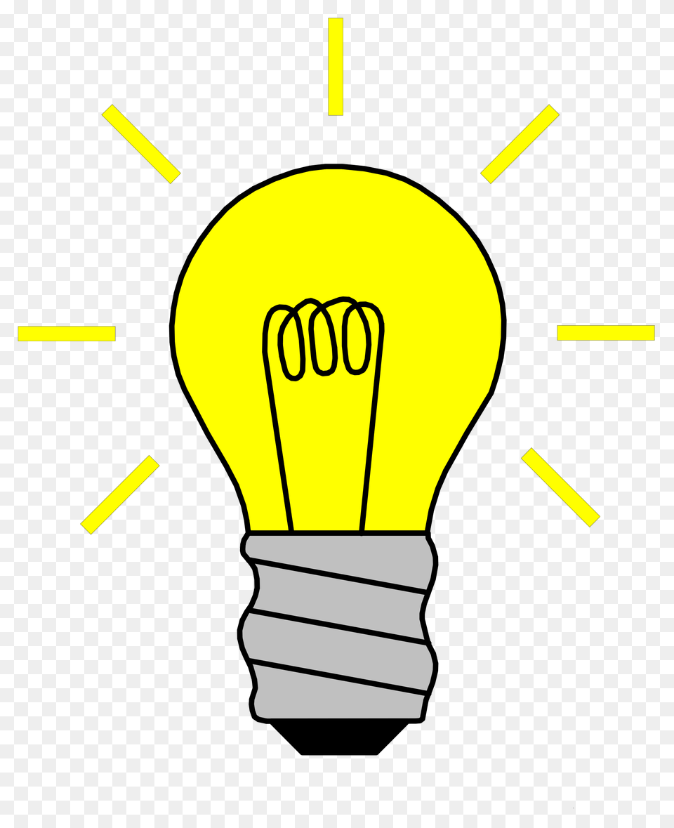 Incontinence Clipart, Light, Lightbulb Free Png Download
