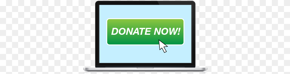 Increase Donations Online Donation Button Example Fundraising, Computer, Electronics, Laptop, Pc Png Image