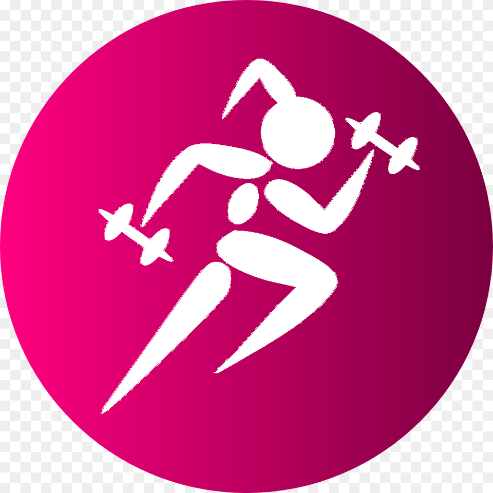 Increasing Hip Flexibility Running Man, Disk Png Image