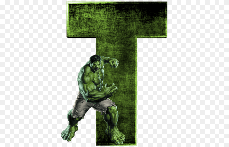Incredible Hulk, Cross, Symbol, Adult, Male Free Png