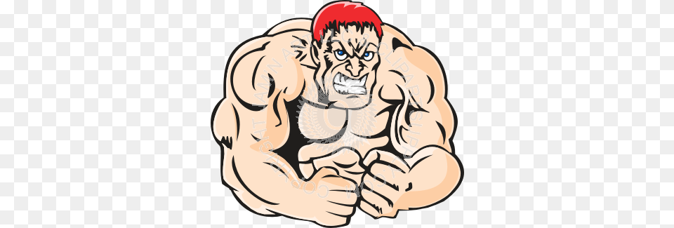 Incredible Hulk Muscle Man In Color, Person, Body Part, Hand, Head Png Image
