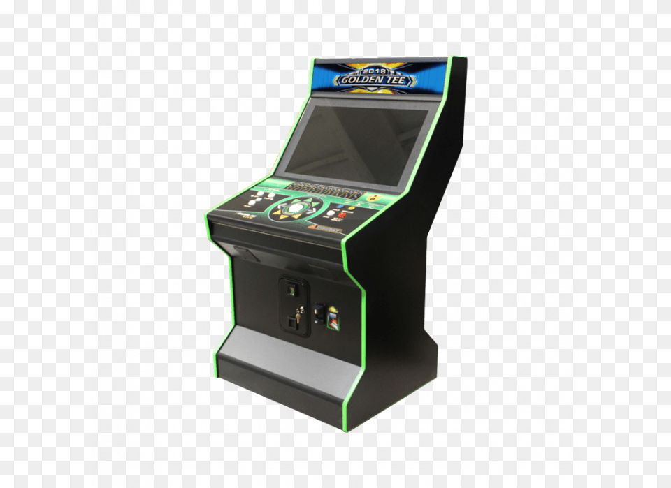 Incredible Technologies Golden Tee 2018 Unplugged Arcade 2018 Golden Tee Home Upright Golf Arcade Game, Arcade Game Machine Free Transparent Png