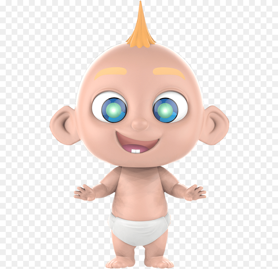 Incredibles 2 Jack Jack Cosbaby Laser Eyes, Toy Free Transparent Png