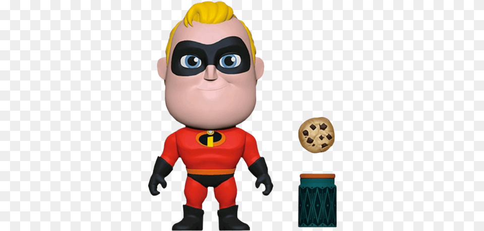 Incredibles 2 Mr Incredible 5 Star 4 Inch Vinyl Figure Incredibles 2 Funko 5 Star, Baby, Person Png Image