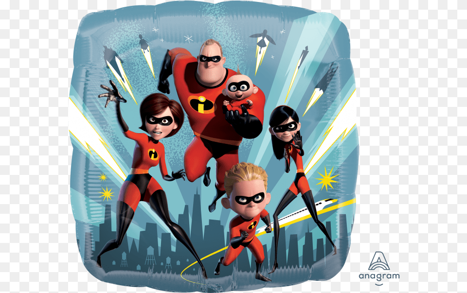 Incredibles 2 Theme Party, Publication, Book, Comics, Adult Free Png Download