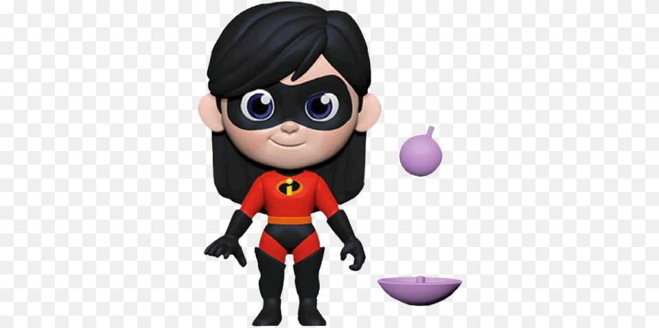 Incredibles 2 Violet 5 Star 4 Inch Vinyl Figure Incredibles Violet, Baby, Person, Face, Head Png Image