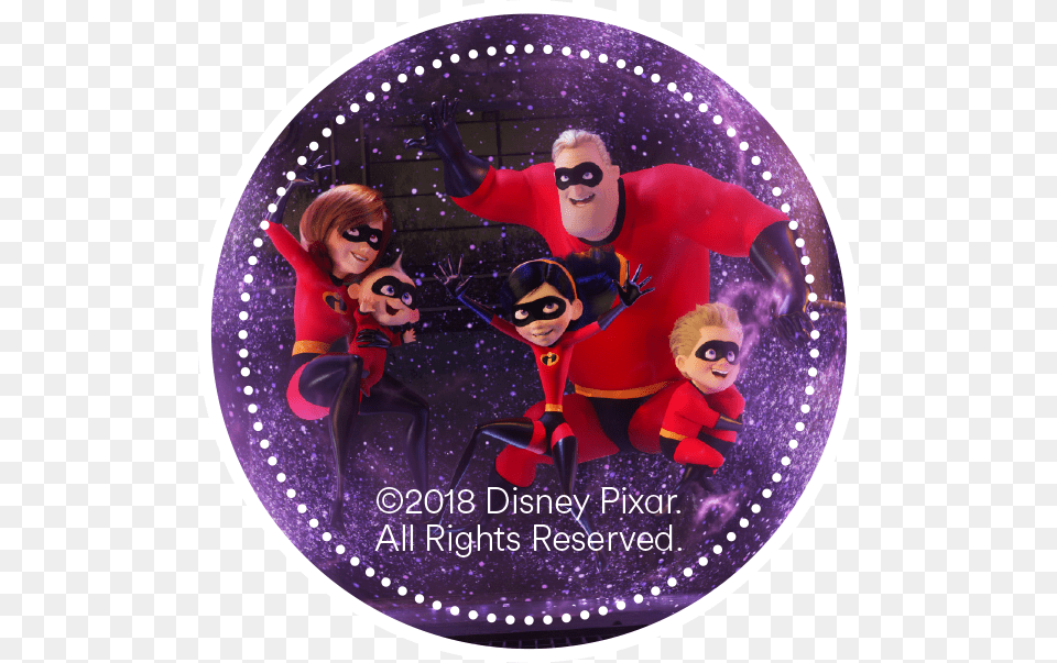 Incredibles 2 Violet Force Field, Adult, Female, Person, Purple Png