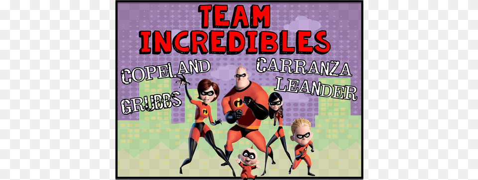 Incredibles 2 Word Search, Publication, Book, Comics, Person Png Image