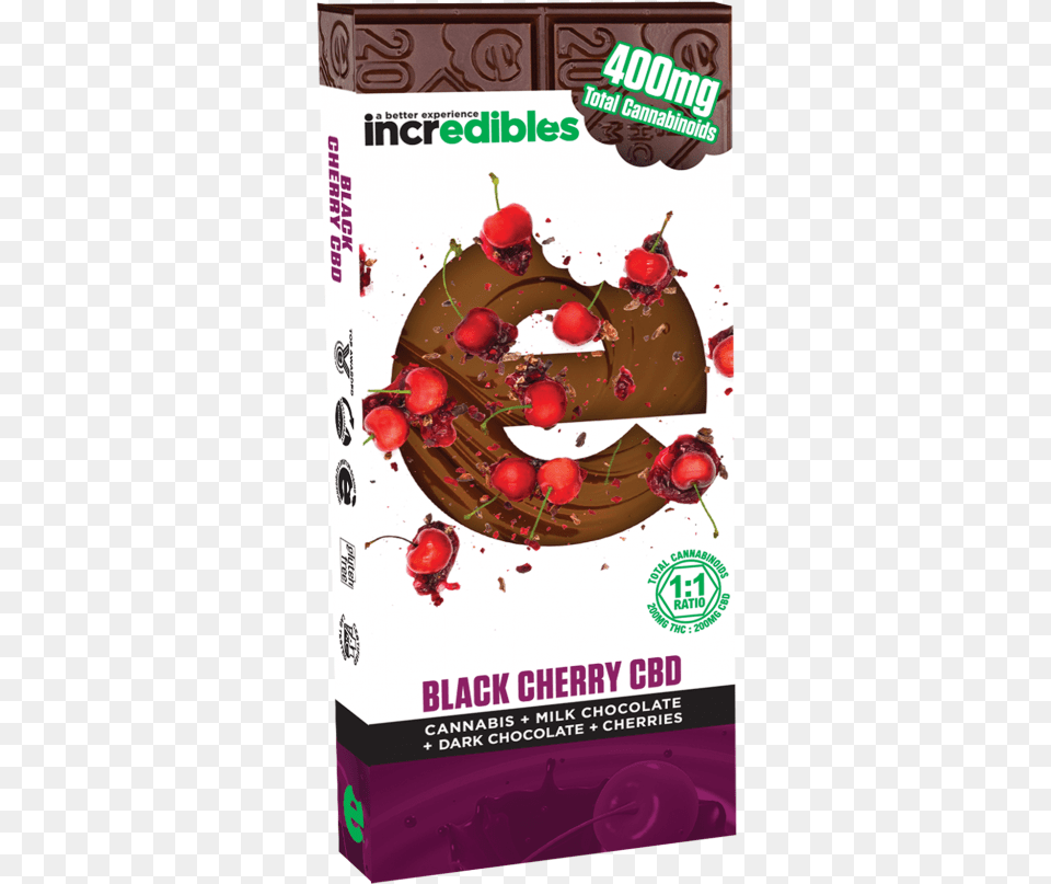 Incredibles Black Cherry Chocolate, Advertisement, Poster, Food, Fruit Png