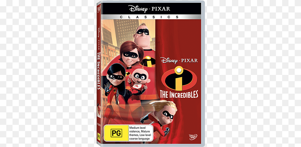 Incredibles Dvd, Book, Publication, Advertisement, Poster Png Image