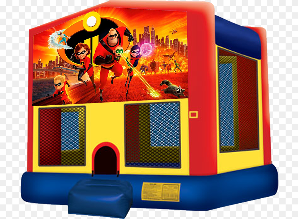 Incredibles Ii Bouncer Harry Potter Bounce House, Adult, Female, Person, Woman Png Image