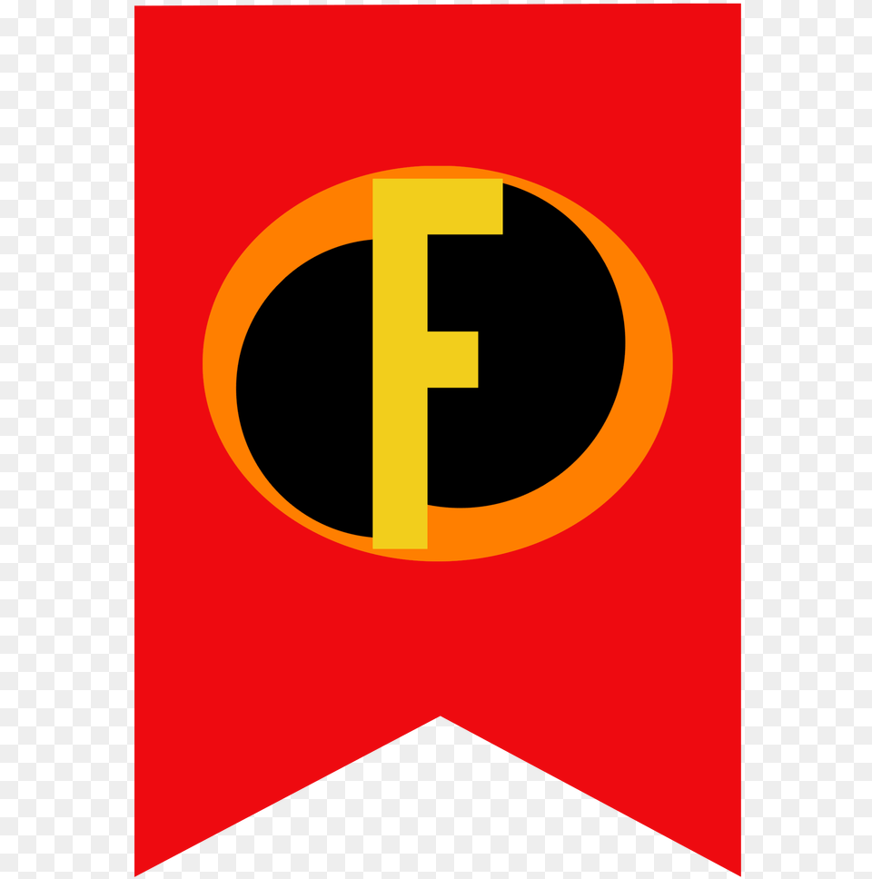 Incredibles Letters Banner Printable, Logo Free Png Download