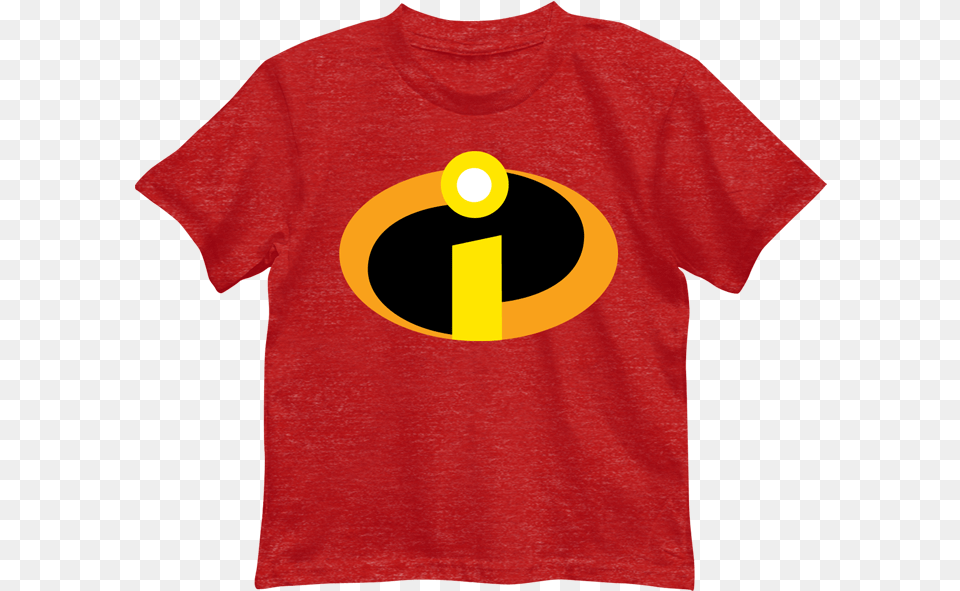 Incredibles Logo, Clothing, T-shirt, Shirt Free Transparent Png