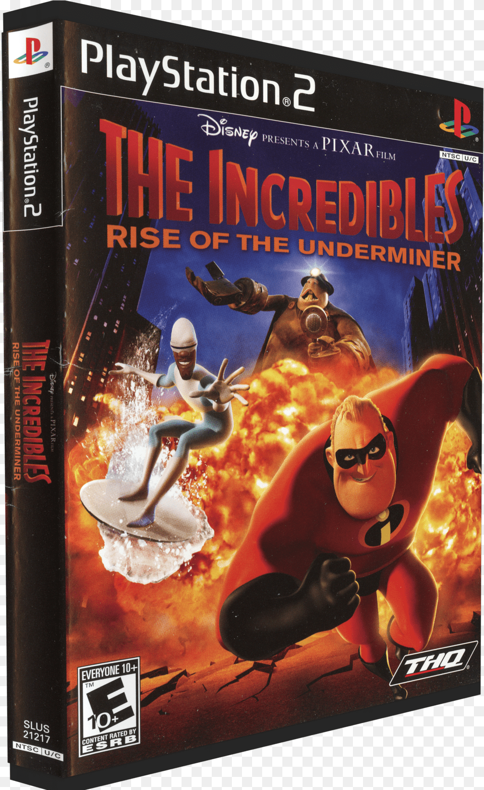 Incredibles Rise Of The Underminer Playstation Free Png