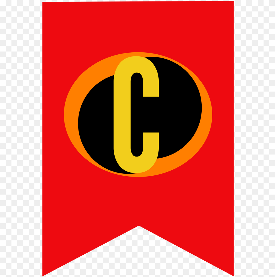 Incredibles Theme Party Banner Printable Incredibles Logo With D, Symbol, Text Png