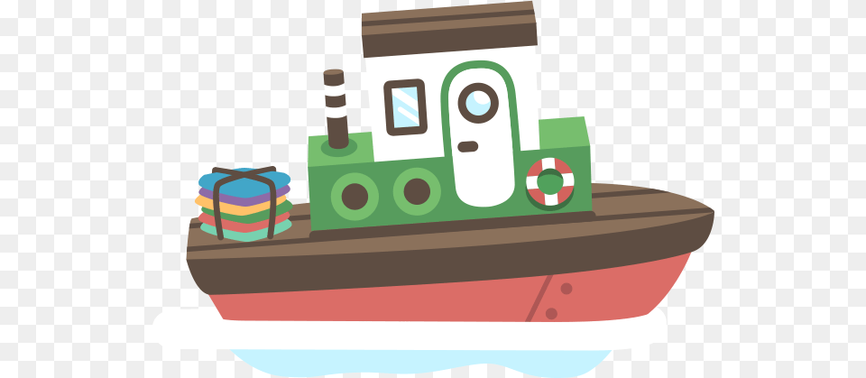 Ind The Rock Boat Animation To The Ship Animation Css, Transportation, Tugboat, Vehicle, Bulldozer Png Image