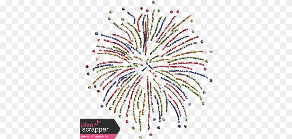 Independence Colorful Fireworks Graphic By Janet Scott Pastel Polka Dot, Plant, Nature, Night, Outdoors Free Png Download