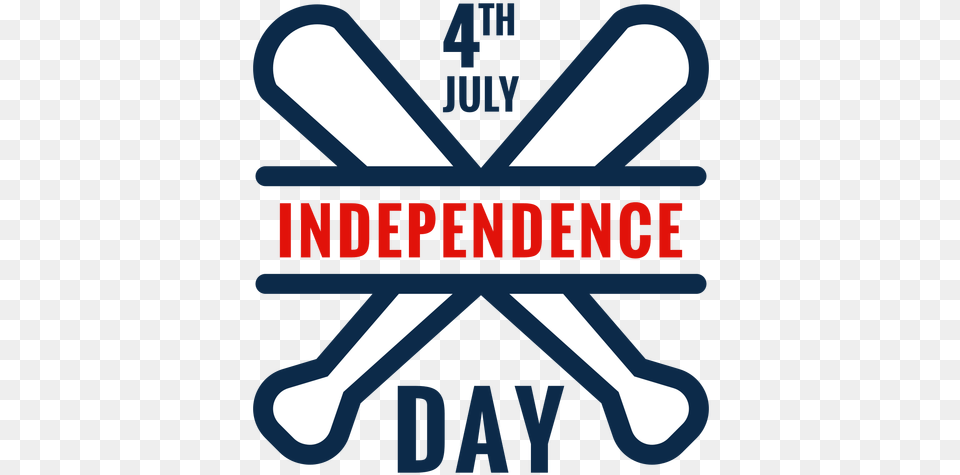 Independence Day Baseball Bats Icon Transparent U0026 Svg Language, Cutlery, Spoon Png Image