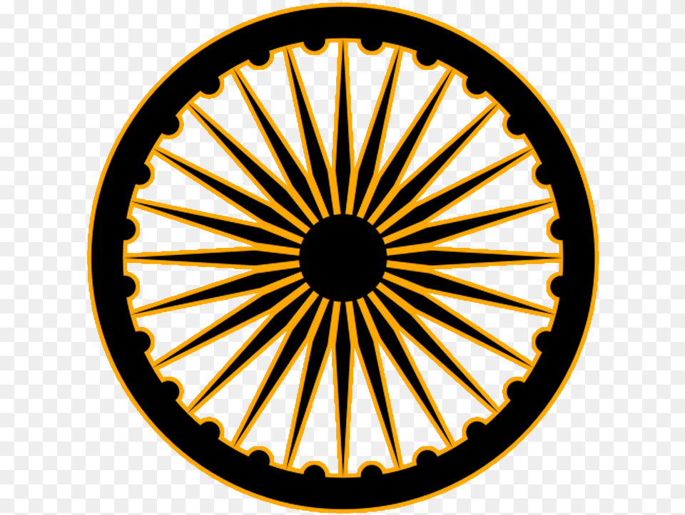Independence Day India 15 August Backgrounds Wheel, Spoke, Machine, Car Wheel Free Png Download