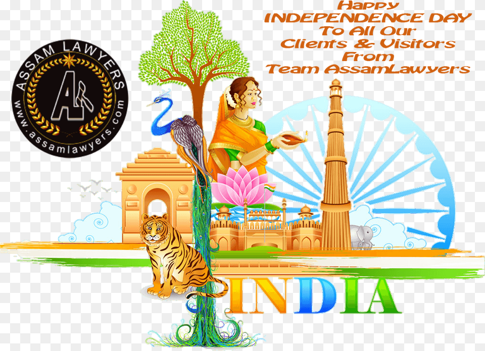 Independence Day India, Mammal, Animal, Wildlife, Tiger Free Png