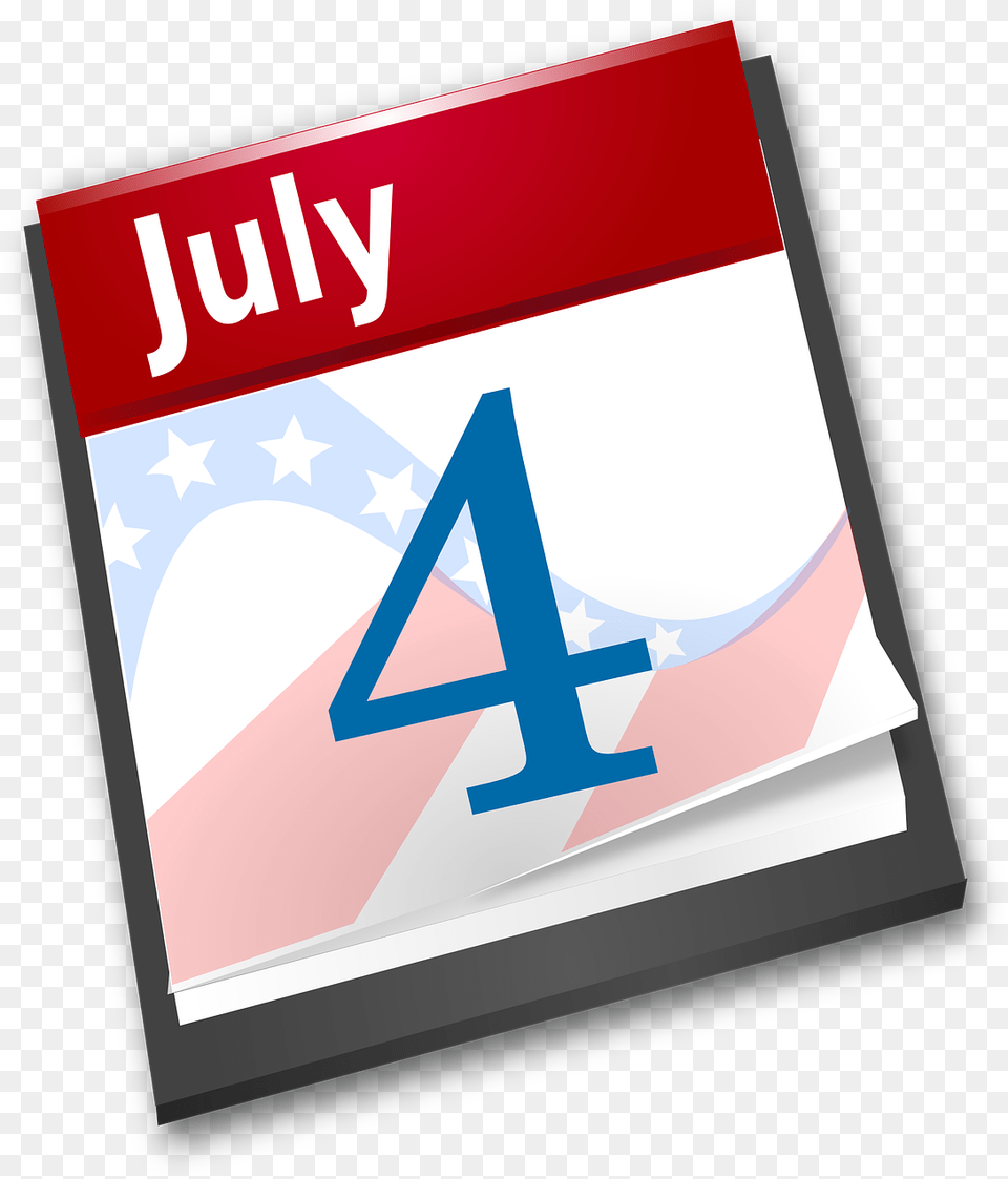 Independence Day July 4th Transparent Background July 4, Text Png Image