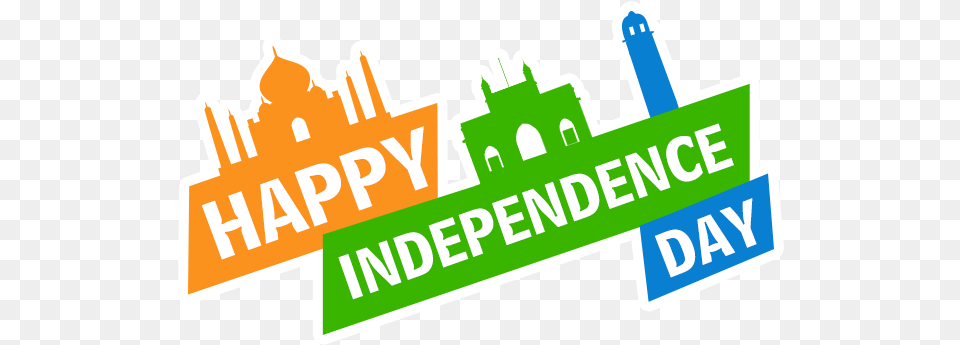 Independence Day Messages Sticker 4 India Independence Day Transparent, Logo, Dynamite, Weapon, Text Free Png Download