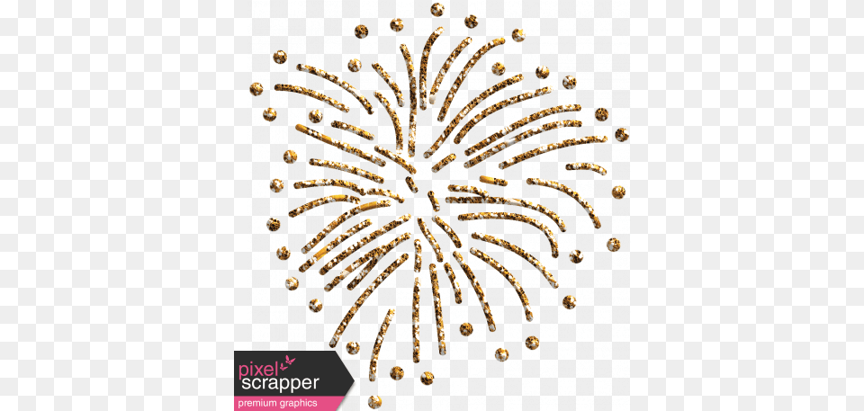 Independence Gold Fireworks Graphic By Janet Scott Pixel Circle, Accessories, Jewelry, Chandelier, Lamp Png